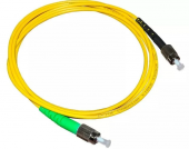 KIWI-OFC-FU-FA-SM-G.652-30-1M Оптический патчкорд FC/UPC-FC/APC, SM G652D, 3.0mm, LSZH, 1M