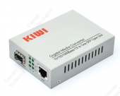 KIWI KW-1000-SFP медиаконвертер 10/100/1000Base-TX/1000Base-FX, со слотом под SFP модуль